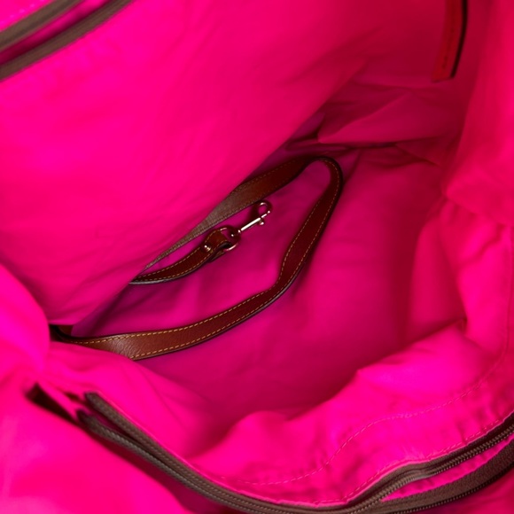 Dooney & Bourke Black Nylon Tote Bag - Picture 6 of 9